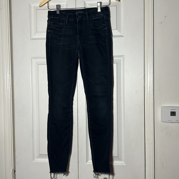 MOTHER The Looker Ankle Fray Slightly Sinful Jean Women’s 25 - Picture 3 of 14